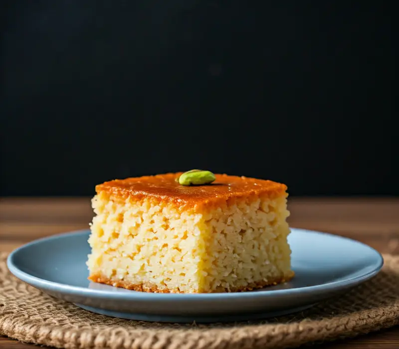 Simple and Quick Basbousa Recipe: Soft and Moist Semolina Cake